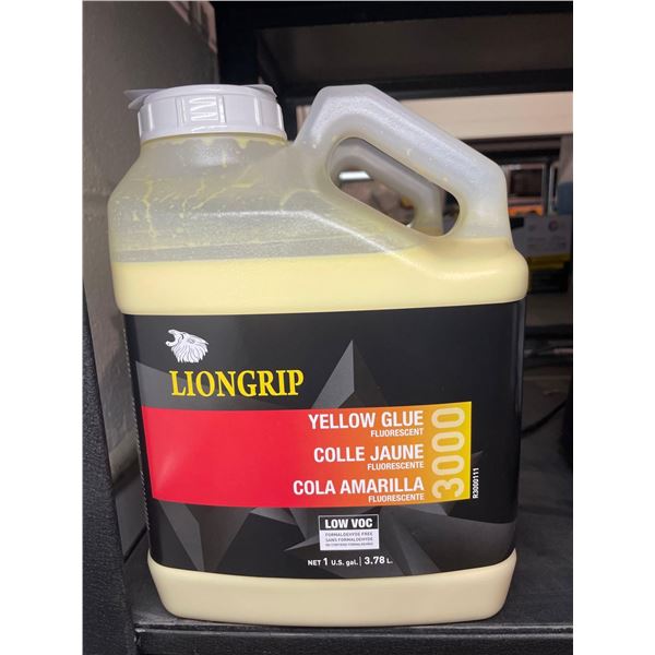 Lion Grip Yellow Glue 2 x 3.78L