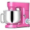 Image 1 : COOKLEE Stand Mixer, 9.5 Qt. 660W 10-Speed Electric Kitchen Mixer with Dishwasher-Safe Dough Hooks, 