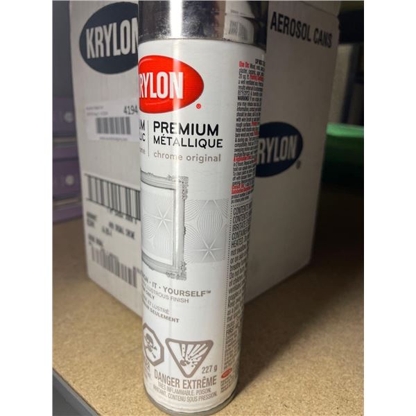 Krylon Premium Mettalic Original Chrome 6 x 227g