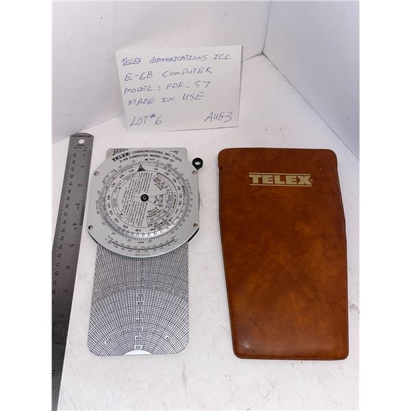 Telex navigation computer