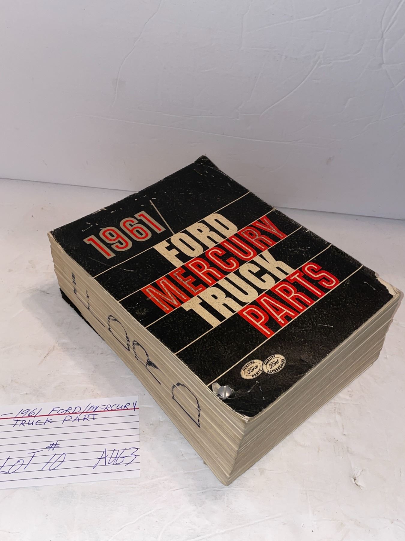 1961 Ford/Mercury truck parts catalogue Schmalz Auctions