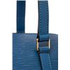Image 3 : Louis Vuitton Blue Epi Leather Soufflot Shoulder Bag