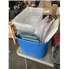 Image 2 : ASSORTED WHEELS AND PLASTIC TOTES