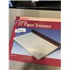 Image 2 : BOSTON STANDARD 15" PAPER TRIMMER IN BOX