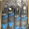 Image 2 : 24 NEW GREY GORILLA 3.3FT MICRO USB CHARGE CORDS AND DUAL PAD WIRELESS DEVICE CHARGER RETAIL $200+