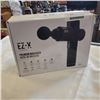 Image 2 : EZ-X CARBON PREMIUM MASSAGE GUN, TESTED WORKING - RETAIL $219
