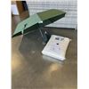 Image 1 : BRAND NEW VELVET PLUSH THROW BLANKET AND TRAVEL SIZE COMPACT UMBRELLA WITH OPEN AND CLOSE BUTTON