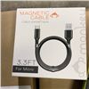 Image 2 : 24 NEW BLACK MAGNETIC MICRO USB CABLES AND DUAL DEVICE CHARGE MAT RETAIL $160