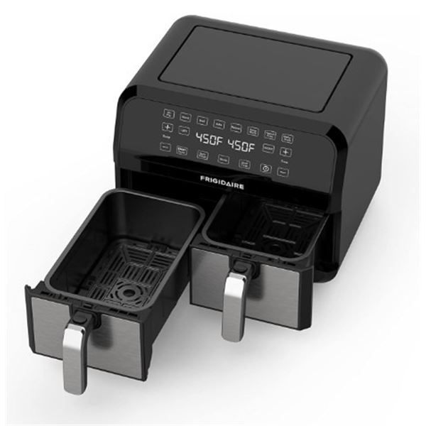 FRIGIDAIRE 9.4L DUAL AIR FRYER - TESTED WORKING, RETAIL $295
