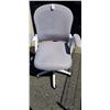 Image 2 : BRAND NEW MESH BACK OFFICE CHAIR, GREY AND WHITE, RETAIL $249