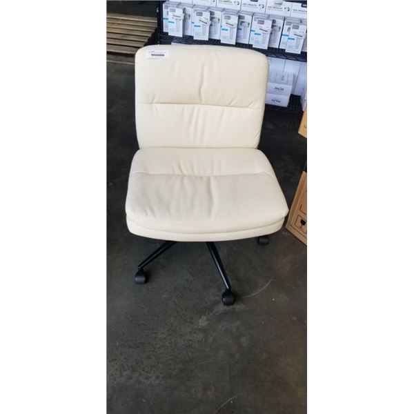 BRAND NEW ECCONITURE MODERN HOME OFFICE CHAIR, BEIGE RETAIL $299