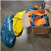 Image 1 : 6 NEW ANTI COLD DOG JACKETS SIZEL/XL AND RAIN JACKET