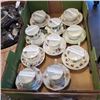 Image 1 : 10 CHINA CUPS AND SAUCERS