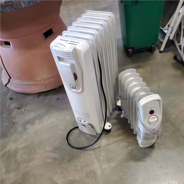2 OIL HEATERS
