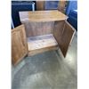 Image 2 : WOODEN 2 DOOR CUPBOARD