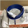 Image 3 : 24 NEW BLUE MAGNETIC MICRO USB CABLES AND DUAL DEVICE CHARGE MAT RETAIL $160