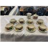 Image 1 : 18PC SIMPSONS BELLE FIORE ENGLISH POTTERY WARE