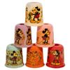 Image 1 : A Set of 1930s Mickey Mouse Noma Bell Light Covers.