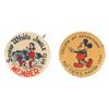 Image 1 : A Pair of 1930s Disney Promotional Pins.