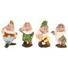 Image 1 : Four Snow White and the Seven Dwarfs Ceramic Figures.