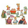 Image 2 : A Set of Alice and Wonderland Stand-Up Figures.