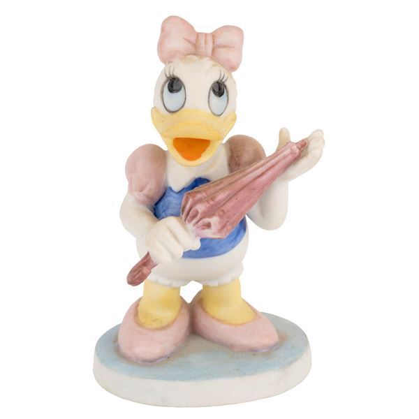 A  1970s Ceramic Daisy Duck Figure.
