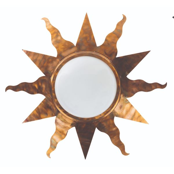 A Disney Store Large Sun Ceiling Light Fixture.