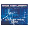Image 1 : An Early EPCOT "World of Motion" Brochure Mailer.
