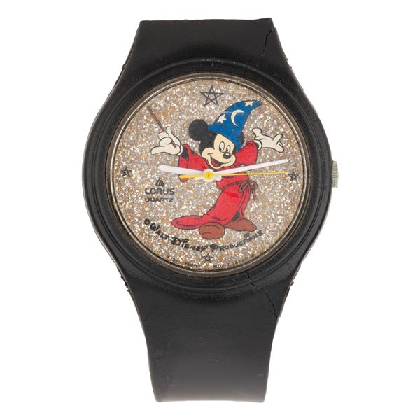 A Mickey Mouse Sorcerer's Apprentice Watch.