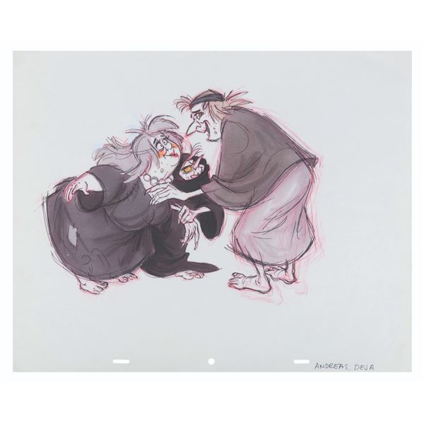 Original "Black Cauldron" Concept Art by Andreas Deja.