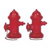 Image 1 : A Main Street Fire Hydrant Salt and Pepper Shaker Set.