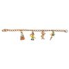Image 1 : A 1960s Disneyland Character Charm Bracelet.