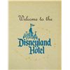 Image 2 : A Disneyland Hotel Letter and Laminated Welcome Flier.