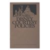 Image 1 : A 1989 Disneyland Disney Courtesy Policies Booklet.