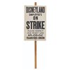 Image 2 : A Disneyland Employee's On Strike Picket Sign.
