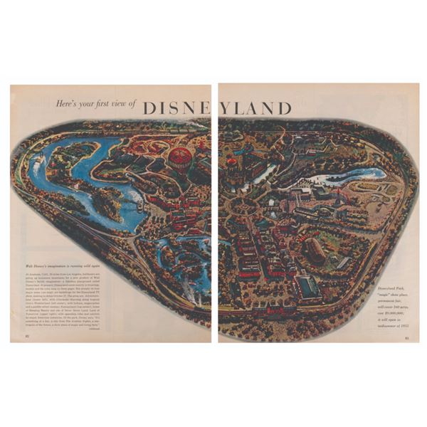 An Early LOOK Magazine Disneyland Article.