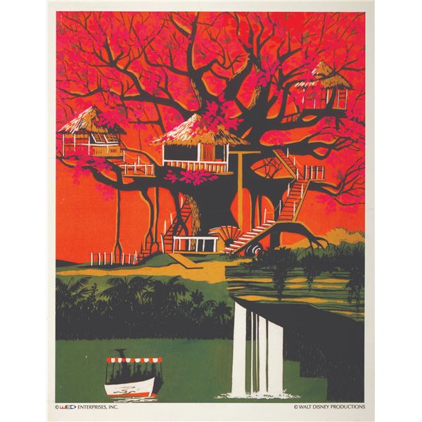 A Swiss Family Treehouse Poster Art Print.