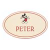 Image 1 : A 1980s Disneyland Cast Member "Peter" Name Tag.