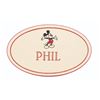 Image 1 : A 1980s Disneyland Cast Member "Phil" Name Tag.