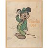 Image 1 : Multi-Signed Disneyland Cast Member Retirement Art.