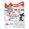 Image 3 : A"Happy Birthday Mickey" Sweepstakes Display.