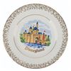 Image 1 : A Disneyland Sleeping Beauty Castle Plate.