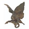 Image 3 : A Tower of Terror Eagle Fighting Snake Metal Figure.