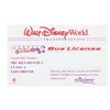 Image 1 : A Walt Disney World Honorary Bus Driver's License.