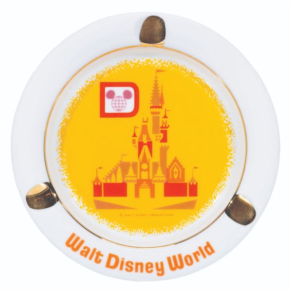 A 1970s Walt Disney World Ashtray.