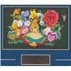 Image 2 : A Framed "Alice in Wonderland" Pin Set.