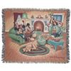 Image 1 : A Walt Disney World Tapestry Woven Throw.