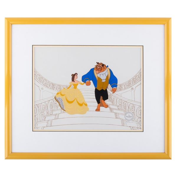 A "Beauty and the Beast" Sericel.