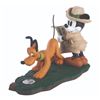 Image 1 : A Disneyana Convention Safari Mickey and Pluto Figure.