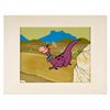 Image 1 : A "Flintstones" Production Cel of Dino.